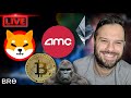 [LIVE] AMC Live Stock Market And Crypto Q&A #AMC #SHIB Wednesday!