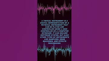 Understanding the Difference between Virtual Instruments and Software Synthersizers