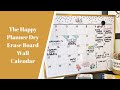 The Happy Planner Dry Erase Board + Decals