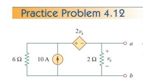 find Norton Equivalent (practise problem 4.12) (fundamental of electrical engineering(