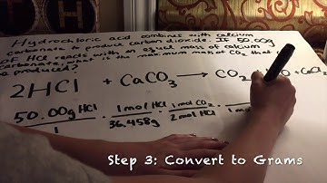 Limiting Reactant Tutorial #1
