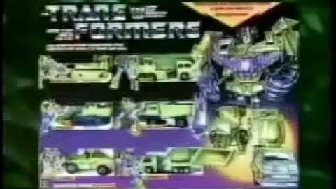 Transformers 1985 Toy Commercial Constructicons Gift Set