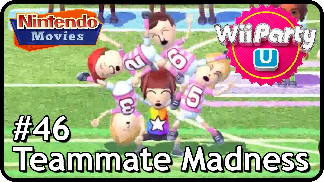 Wii Party U - Teammate Madness #46 (Multiplayer)