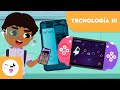 Tecnología: Episodio 3 - Vocabulario para niños - Tablet, móvil, videoconsola, cargador, batería
