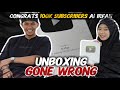 FAE MASIH TRAUMA‼️SILVER PLAY BUTTON IRFAN TAKDA DALAM KOTAK ⁉️