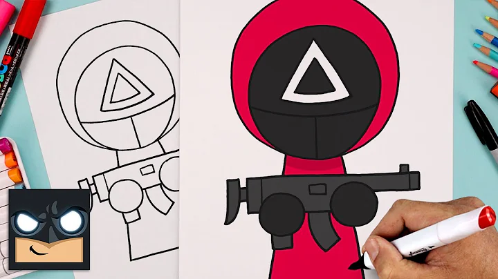 How To Draw Squid Game Guard Sprunki