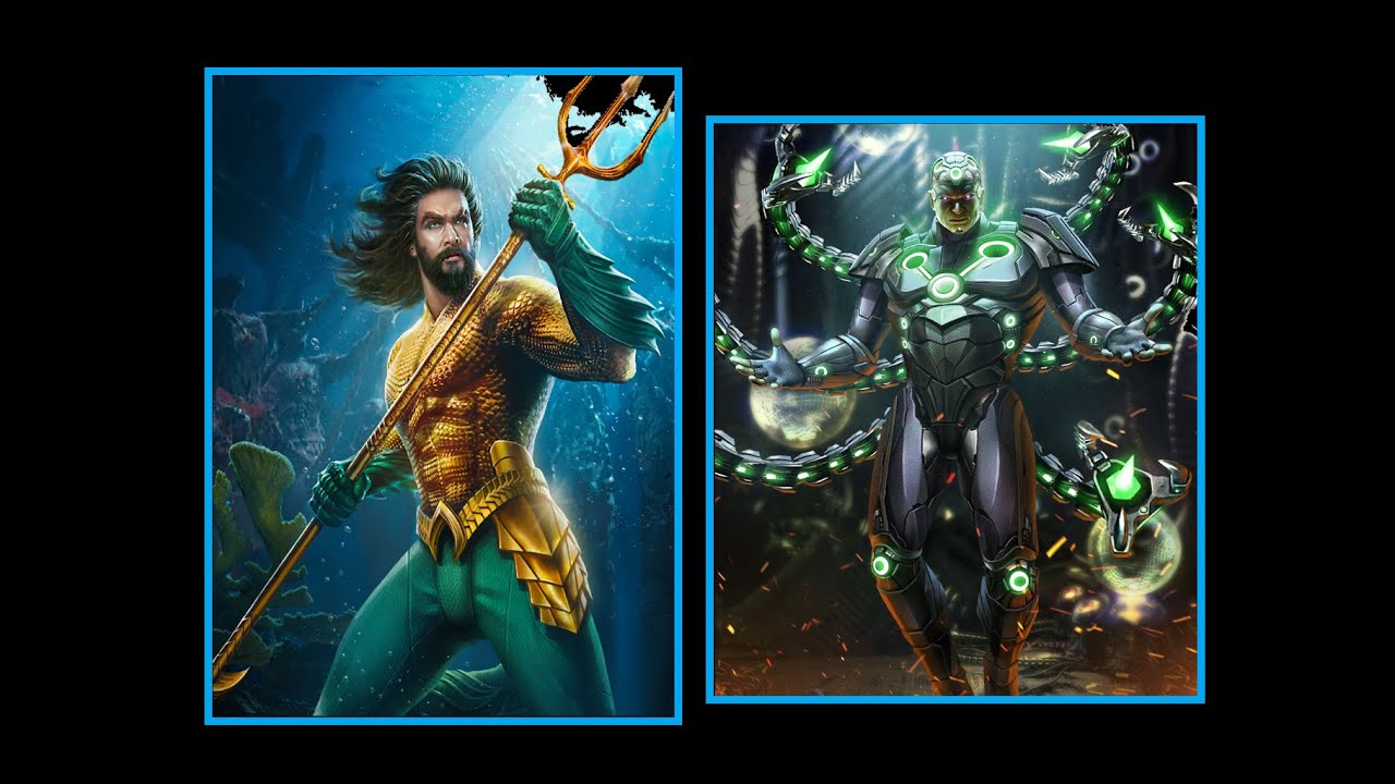 King Of Atlantis Aquaman Vs Phase 3 Brainiac Tier 6 Raids Injustice 2 Mobile Youtube