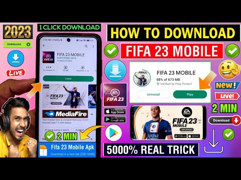 🎮 TẢI VỀ MOBILE FIFA 23 | CÁCH TẢI FIFA 23 MOBILE TRÊN ANDROID | TẢI APK FIFA 23 ANDROID mới nhất 2023