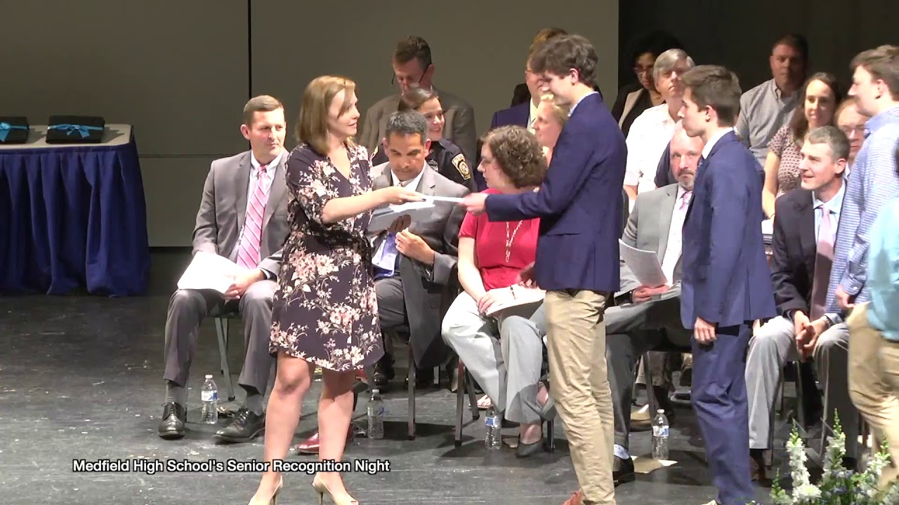 Medfield High School Senior Recognition Night (5-30-19)