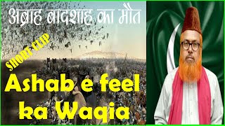 story of Abrah ll  Ashab e feel ka waqia in Urdu  ll   अबाबील चिड़िया ll Abrah badshh kon hai