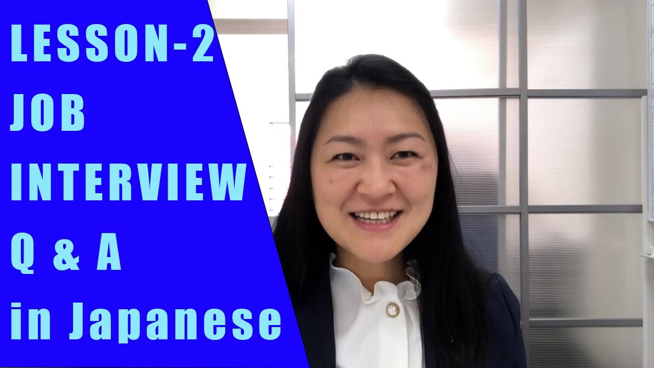 Lesson02 Job Interview Q&A in Japanese #Caregiver Japan #Careworker  #SSW #filipino