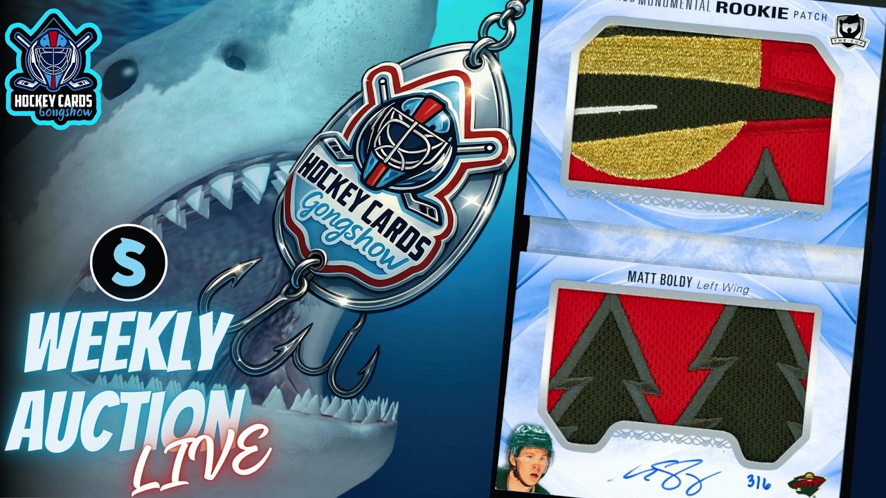 Monster Rookies, Legendary Grails & PC Bangers All Closing | Slab Sharks Weekly lIVE