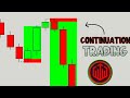 Continuation Trading in Binary option