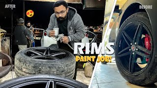 Matt Black vs Piano Black Rim Confusion \ Cleaning Interior &amp; Engine Room - Vlog