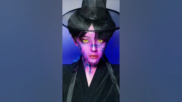 Jinu cosplay #kpopdemonhunters #sajaboys #makeup #jinu #demonhunters