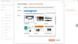 Crear Un Blog En Blogger Mms Fpb1 Ies Monterroso