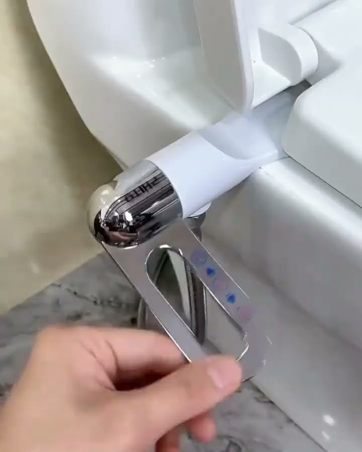Ultra-Slim Adjustable Water Manual Bidet ✅  Product Link in Bio ( # 2042 )  #viral