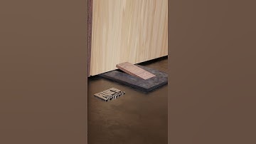 Automatic door latch, simple door hack #doorlock #padlock #slidinglock