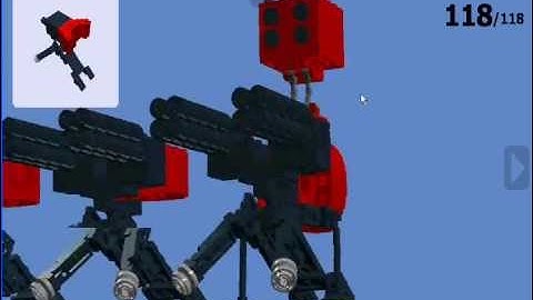 LEGO SPEEDBUILD Level 1-3 Sentry Guns TF2.
