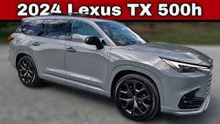 2024 Lexus TX 500h F-Sport Luxury SUV Walkaround