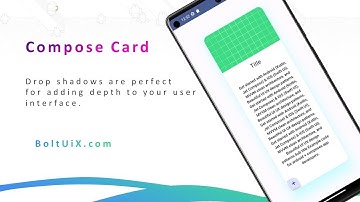 Jetpack Compose Card View with Shadows & Elevation  | Custom Card UI Design