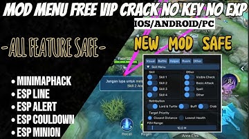 Mobile Legends Hack Android Ios  Mod Apk Mlbb Hack  mobile legends bang bang mod menu MAPHACK FREE