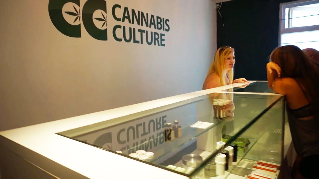 Time Lapse Walk Through of Cannabis Culture Davie