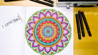 🌿 Unwind With Me: Mesmerizing Mandala Coloring screenshot 4