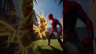 Spider-Man #Supergirl # Pikachu# black Pikachu# most funny video