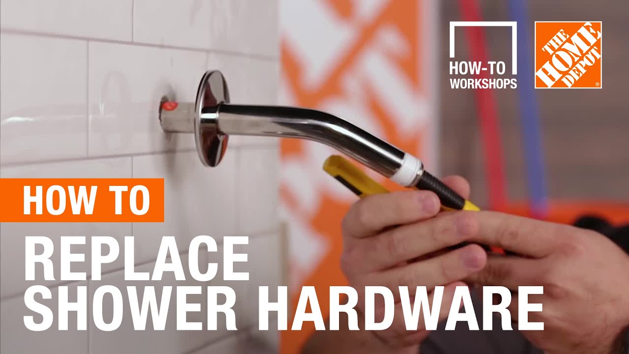 How-To Workshops - How to Replace Shower Hardware | The Home Depot