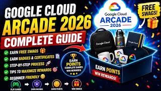 Google Cloud Arcade 2026 Complete Guide | Earn FREE Swags & Certificates 🎁