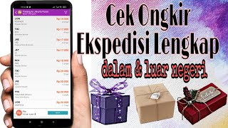 CARA CEK ONGKIR SEMUA EKSPEDISI DALAM & LUAR NEGERI TERBARU 2021 screenshot 3