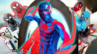 TEAM SPIDER-MAN vs BAD GUY TEAM | The Spider-Verse: SPIDER-MAN 2099 3.0 ( Live Action )