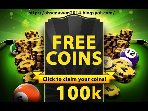 8 ball pool- free coins GIVEAWAY #1 - YouTube