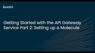 Getting started with API Gateway Part 2: Setting up a Molecule