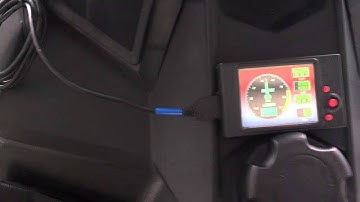 Dyno jet LCD display operating.