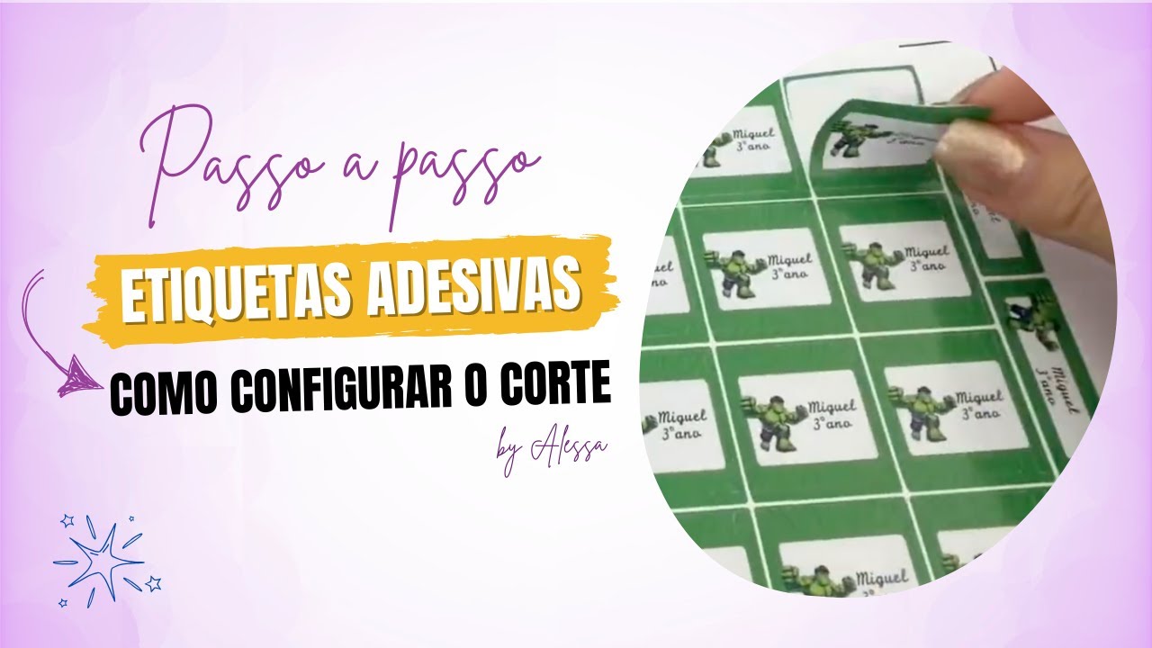 Corte perfeito de etiquetas no Silhouette Studio (sem erro!)