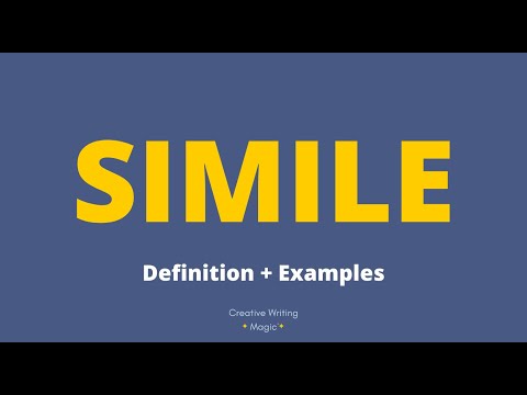 SIMILE: Definition + Examples 🐂