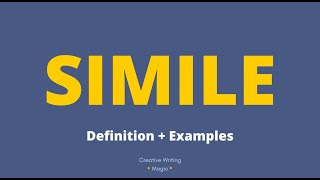 SIMILE: Definition + Examples 🐂