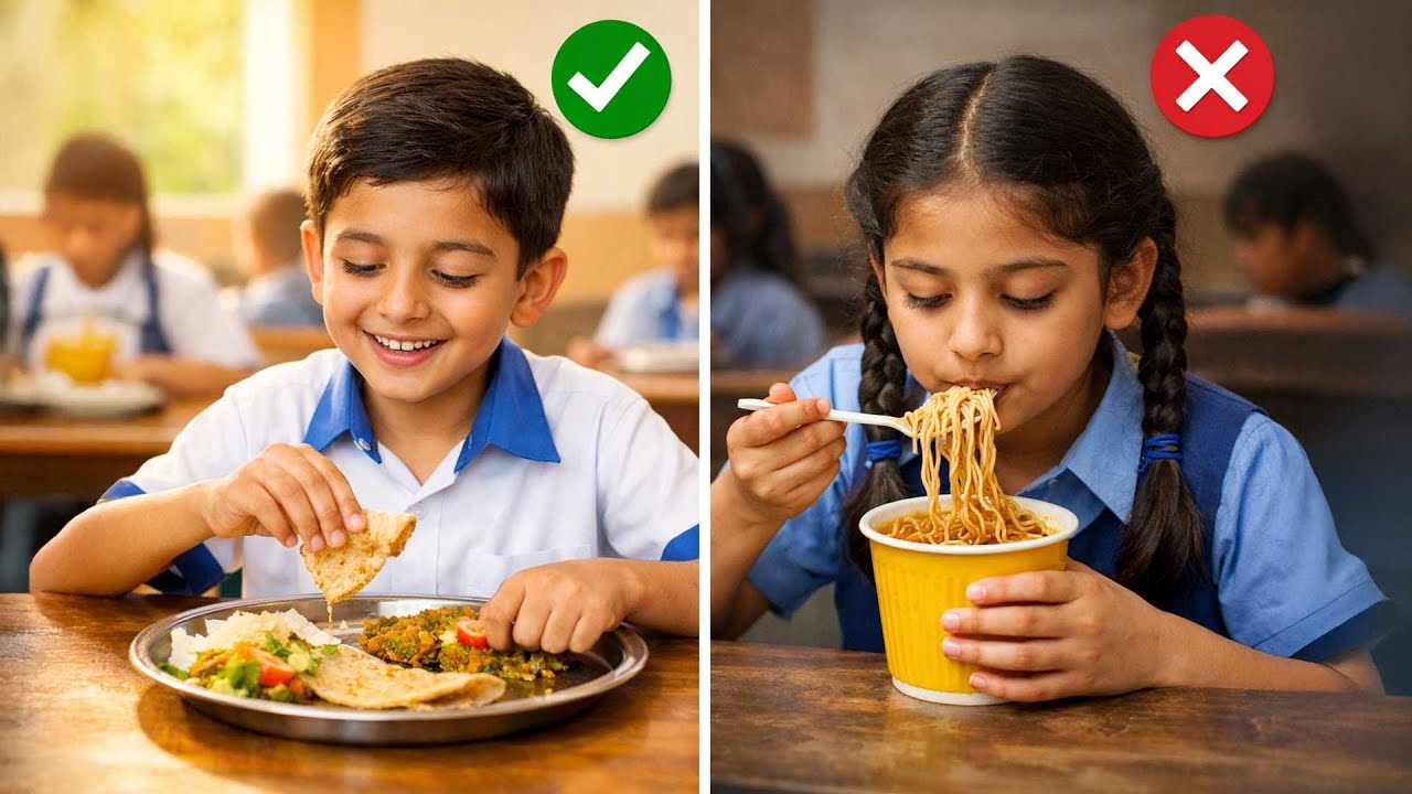 From Roti to Noodles: Are School Lunches Becoming Unhealthy?