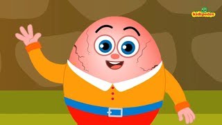 Humpty Dumpty Sat On A Wall - Nursery Rhymes For Children I Kindergarten Kid Songs I Baby Rhyme