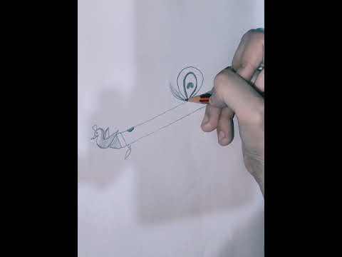 How to draw a flute in an easy way