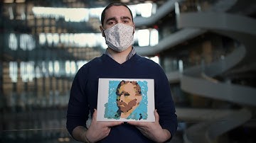 Robotic arm Bob ROS paints Van Gogh | Narrative
