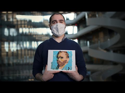 Robotic arm Bob ROS paints Van Gogh | Narrative