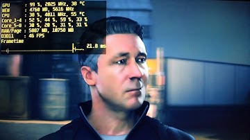 Quantum Break - i7 920 - GTX 1080 Ti - 1080p / 1440p Test