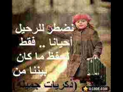 فى يوم ما حبيبى ودعنى احزان العقرب