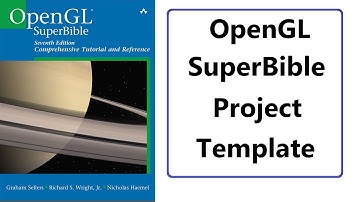 060- (SETUP) OpenGL CUDA 6 - OpenGL SuperBible 7th Edition - Create Project Template 1/2
