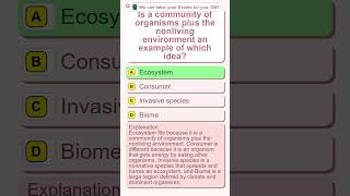 CLEP Natural Sciences Human Body Questions