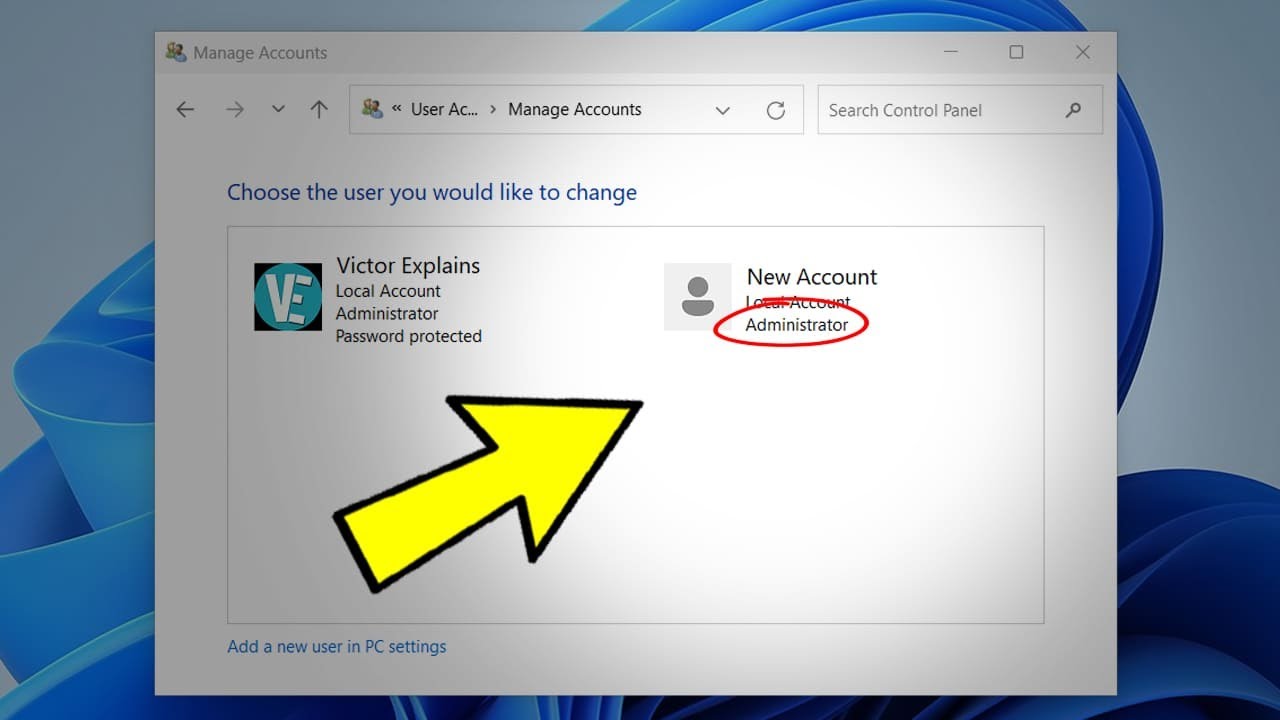 How to Easily Change Administrator on Windows 11 / 10 - YouTube