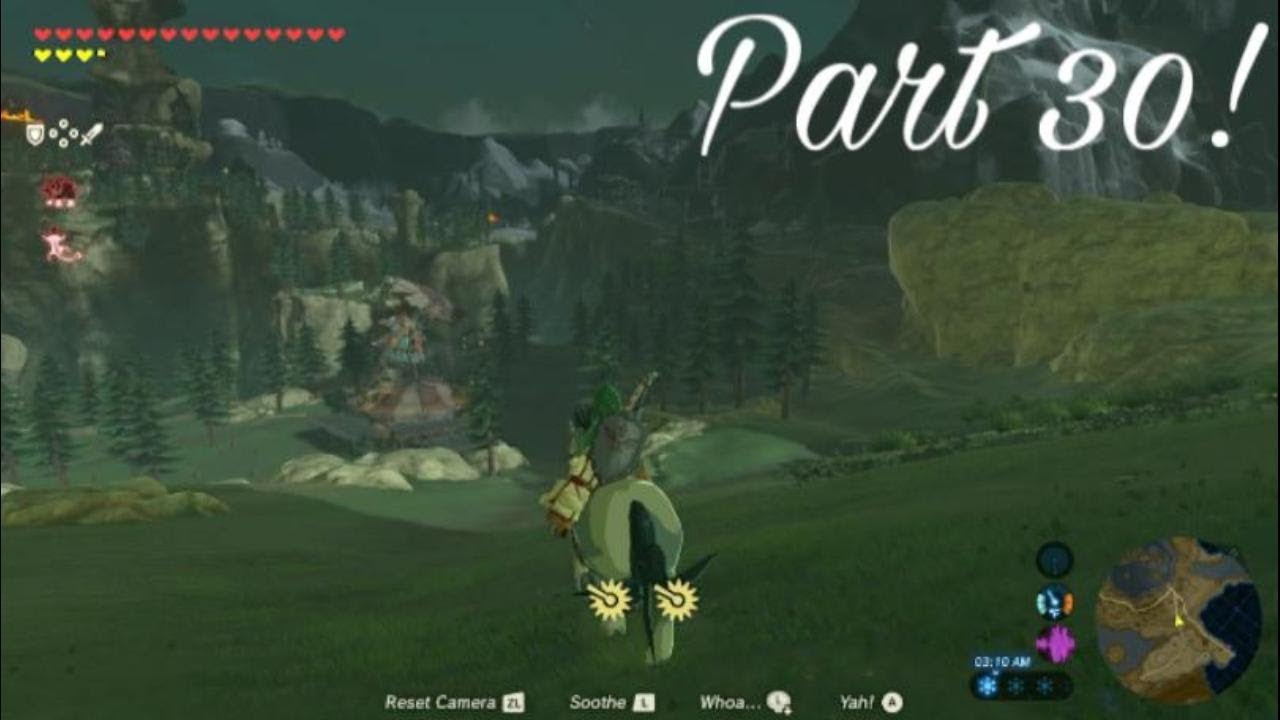 The Legend of Zelda: Breath of the Wild Part 30: Soaring Over to Rito ...